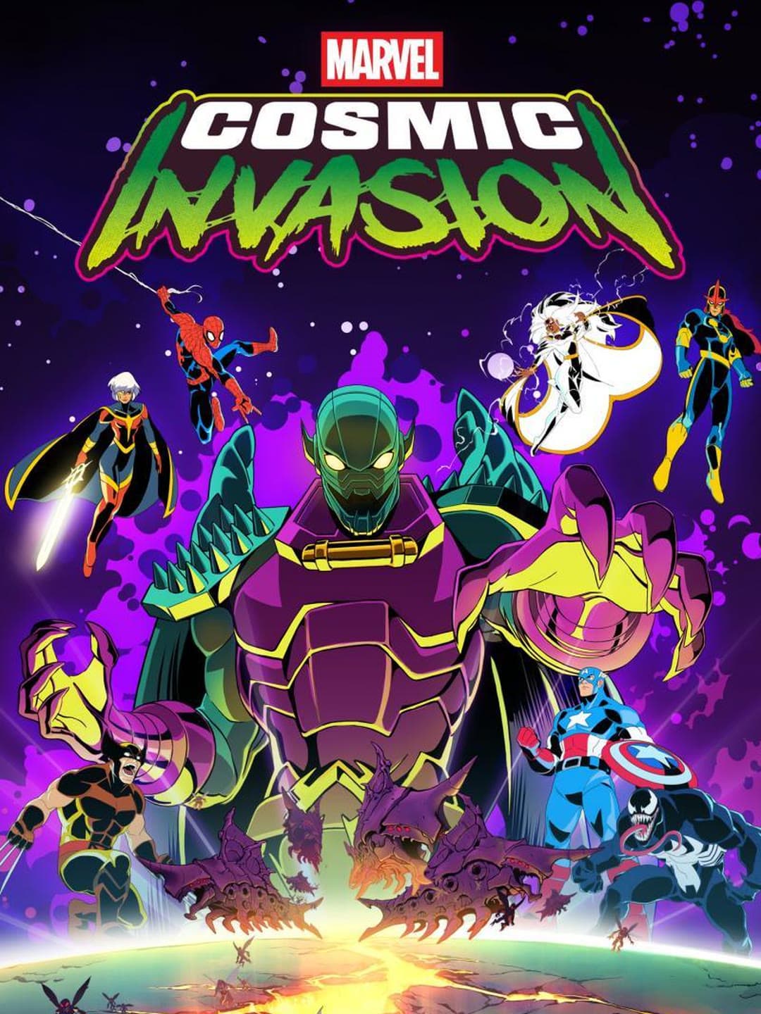 Carátula de Marvel Cosmic Invasion